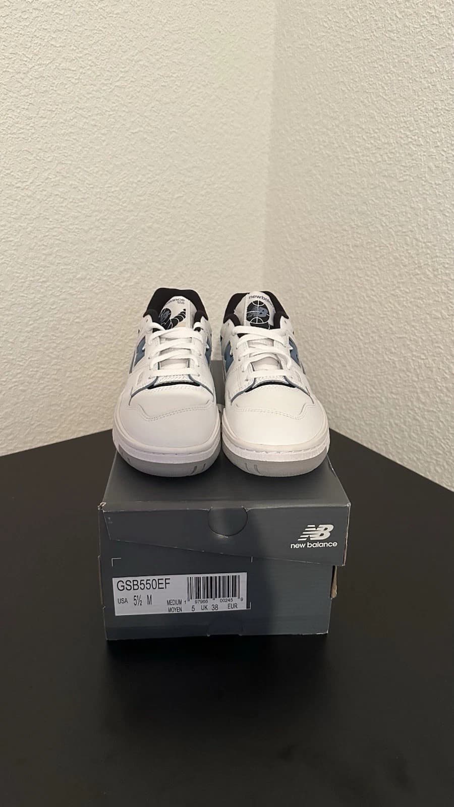 New Balance 550 Sneaker Weiß Blau Schuhe EUR 38 GSB550EF Neu